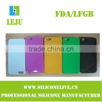 transparent S shaped wholesale cell phone accessories