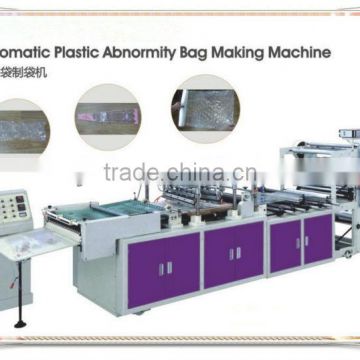 Abnormity plastic bag triangule bag making machine made in XinKe machine