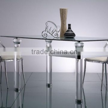 acrylic table and chair dining furniture