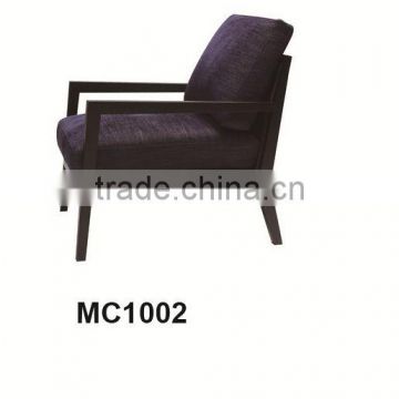 2015 new model contemporary fabric lounge chair MC1002 with shunde foshan