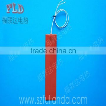 Customized Silicone heating pad with hook and loop for Gas bottle