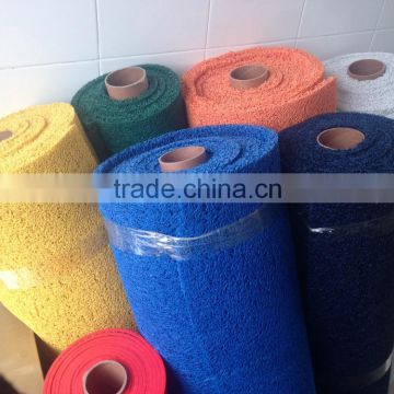2016 high quality PVC loops coil door mat