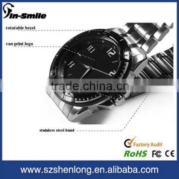 stainless steel men watches high quality men watches