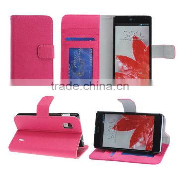 Wallet Case Cover Pouch For LG E975 Optimus G