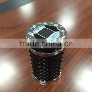 Fancy Portable solar Ashtray wite LED and Diamond for car and multi-place