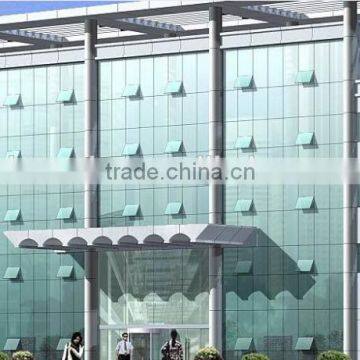 Curtain Glass wall facade system