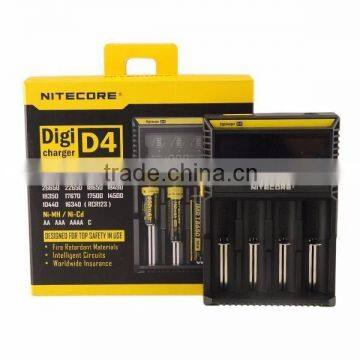 Vaping fans love Intelligent Digicharger D4 Balance Lipo Battery Nitecore Charger AA AAA battery charger