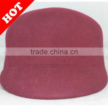 2014 100% wool custom red military beret