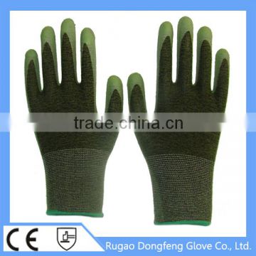 High Quality 13 Gauge Seamless Knitted Winter Latex Gloves