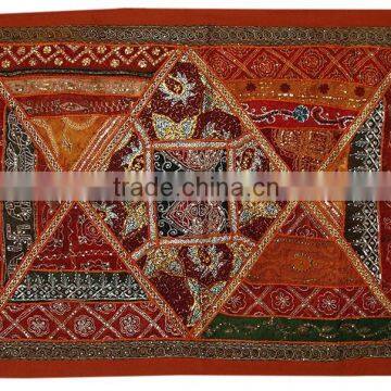 Handmade embroidered zari style work design Wall Hangings tapestry