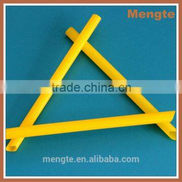 Mengte Good Selling Lemon-Color Plastic Jumbo Straw