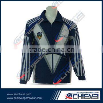 White sublimated Jacket with pattern "Russia" for sportsmen