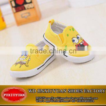 2015 new baby shoes boys and girl cartoon pattern shoes baby canvas shoes