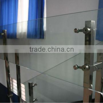 12mm EN12150-1 and CCC Accredited Tempered Glass Stair Railing