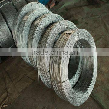 Galvanized Stranded Steel Wire Messenger Wire