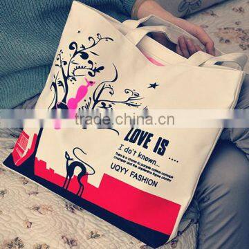 2016 new style shopping bag environment friendly bag canvas shopping bag