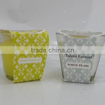 504 3.7OZ Decoration Candle With Different Colored Paraffin Wax Scented Candle
