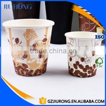 4oz paper cup for srael Market dispposable hot drink paper cup