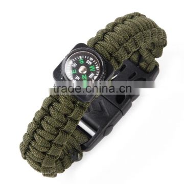 ParaCord Wristbands Outdoor Camping Survival Strap Lifesaving Bracelets