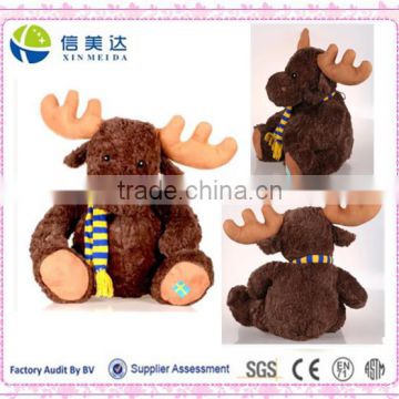 Scarf Reindeer plush toy