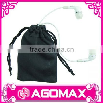 Free samples multipurpose earphones microfiber cleaning bag