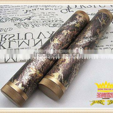 Camouflage two cigar tube gold black aluminum cigar tube single Cigar tube, cigar tool, cigar smoking