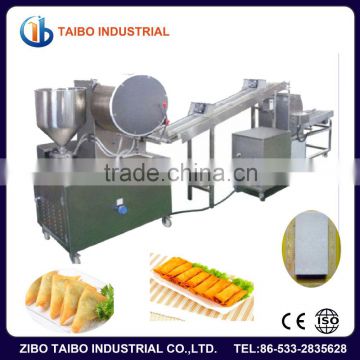 spring roll sheet machines for round and square shape