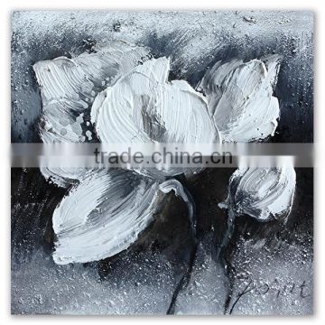 Hall Decoration of Handmade orchids pictures Flower Oil Painting