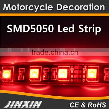 Jinxin 10pc Super Bright Million Color LED Motorcycle Accent Light Wireless Control Verde Underlight Lite