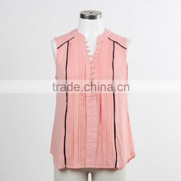 F5S11069 Custom Silk Women Blouse Cheap Price