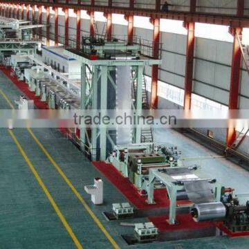 Steel Coil galvanized steel plate Zinc-Al plate and cold rolled plate color Coating painting machine production Line 2014