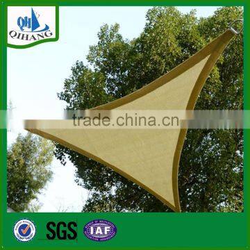 new hdpe waterproof triangle shade sail carport/garden shade sail(3-5 years')