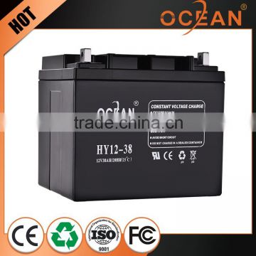 Durable in use first class quality soft feeling 12V 38ah OPZV battery