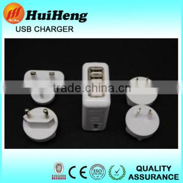 Hot sale 4 port universial usb wall charger usb wall charger ac 100 240v