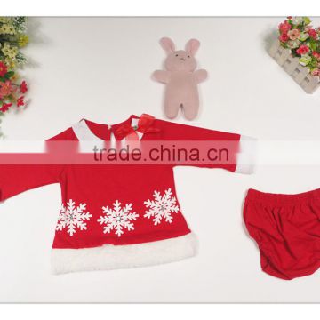merry christmas baby girl christmas clothing set wholesale