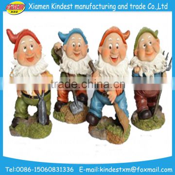 Ceramic resin seven dwafs Figurine craft for decro with high quality