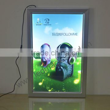 Acrylic LED advertising digital signage