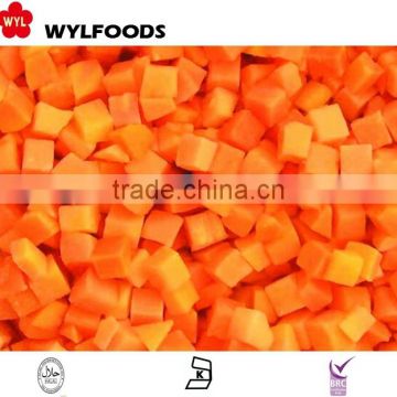 Frozen papaya dice from China best prices