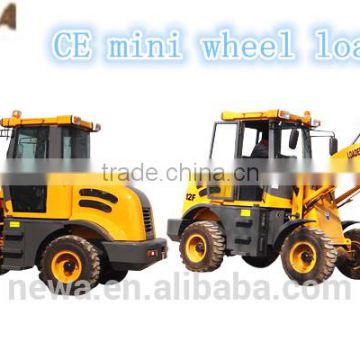 2016 hot 1.2ton ZL12 hot sale CE mini wheel loader