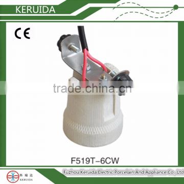Porcelain/Ceramic Lampholder F519T-6CW E26/E27