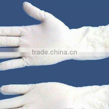 Powder free medical examination latex disposable gloves