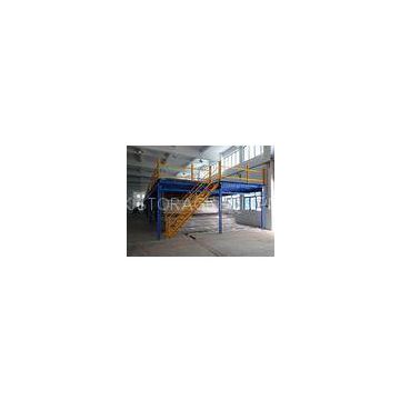 Steel Floor Deck Mezzanine racking system , Industrial  Platform for Stores attic