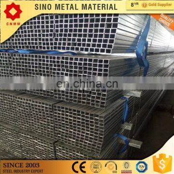 top product steel pipes q235 hot dip gi square hollow tube manufacture in tianjin