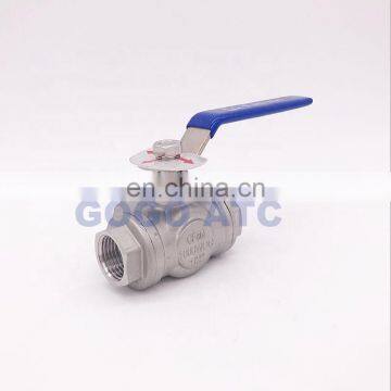 High quality stainless steel switch ball valve 3/4 1" inch BSP female DN20/25 SS304 L type T flow 3 way water ball valve