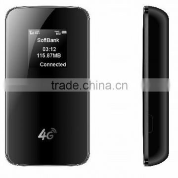 New design LTE TDD FDD network and hot sale portable 4g wireless router with power bank function