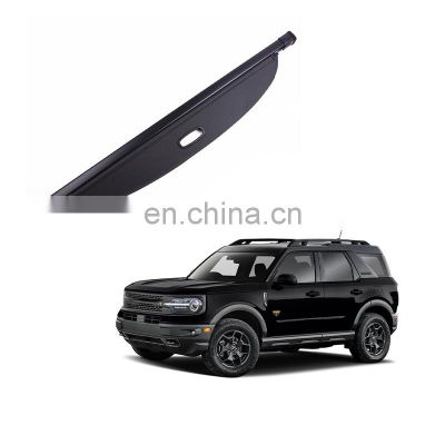 Factory Directly Sale Retractable Cargo Cover Security Rear Trunk Shade For Ford Bronco Sport 2021 Trunk Cargo Cover