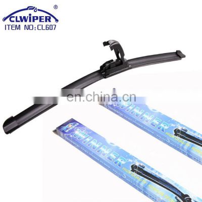 CLWIPER CL607 top quality flat windshield wiper fit for U-hook