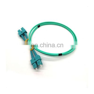 UPC Breakout OM5 1.5meter PVC White Duplex Fiber SC APC Optic Patch Cord