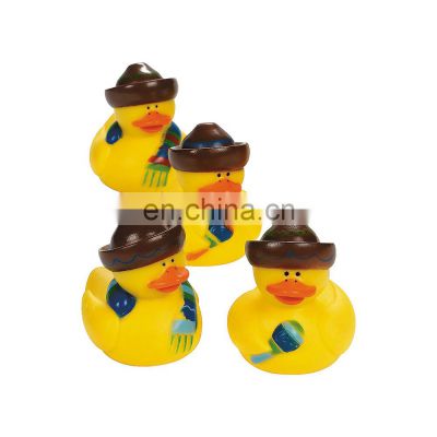 Promotion Gift China wholesale Rubber Duck Floating Toy Kids Water Squeaky Shower Bath Toys for Babies