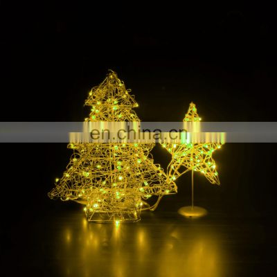 New design Copper Wire String Lights Outdoor Fairy Light for Xmas Party Wedding
